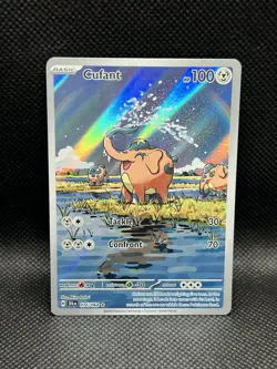 Cufant 076/064 ILLUSTRATION RARE HOLO Shrouded Fable Pokemon IR English Foil TCG - Image 1