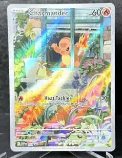 Pokemon TCG Obsidian Flames Charmander #044 Black Star Promo - Image 1