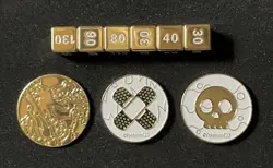 Charizard UPC Metal Coin, Dice, and Special Condition Markers (SEALED) - Pokemon - Image 1