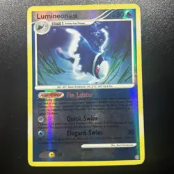 Pokemon TCG 2008 Lumineon Lv.38 Reverse Holo 4/100 Majestic Dawn - Image 1