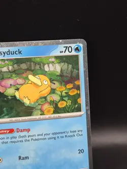 Pokemon TCG Psyduck MEP 007 Mega Evolution Pokemon Blister Promo Cosmos Holo - Image 3