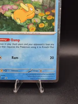 Pokemon TCG Psyduck MEP 007 Mega Evolution Pokemon Blister Promo Cosmos Holo - Image 4