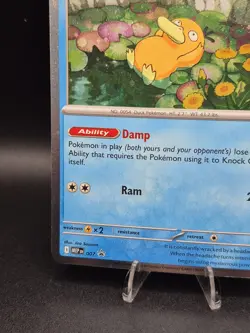 Pokemon TCG Psyduck MEP 007 Mega Evolution Pokemon Blister Promo Cosmos Holo - Image 5