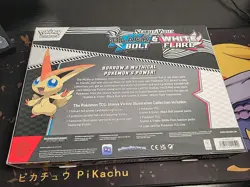 Pokemon - Black Bolt & White Flare Unova Victini Illustration Collection Box New - Image 2