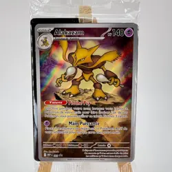 Alakazam MEP 009 AR Black Star Promo Carte Pokemon ME01 Mega-Evolution ME1 - Image 1