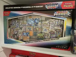 Prismatic Evolutions Pokemon TCG Lucario & Tyranitar Sam's Club Exclusive New - Image 1