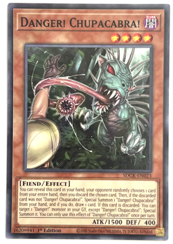 YuGiOh! - Danger! Chupacabra! - SDCK-EN023 - 1st Edition - Common - Image 1