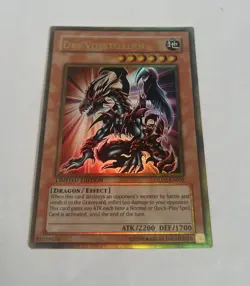 Yugioh Des Volstgalph GLD2-EN002 Ultra Rare LP Yu-Gi-Oh! - Image 3