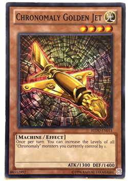 YuGiOh! - Chronomaly Golden Jet - REDU-EN011 - Unlimited - Common - Image 1