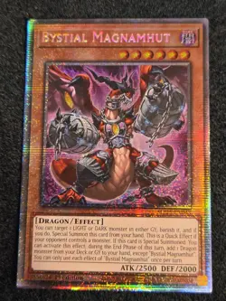 Yugioh! Bystial Magnamhut Starlight Rare Near Mint 1st Edition MP25-EN043 - Image 1