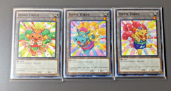 Set of 3 Hippo Token YS16-ENT01 /02 /03 YuGiOh! TCG Common 1st Edition - LP - Image 1