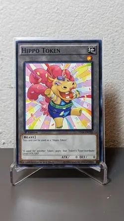 Set of 3 Hippo Token YS16-ENT01 /02 /03 YuGiOh! TCG Common 1st Edition - LP - Image 2