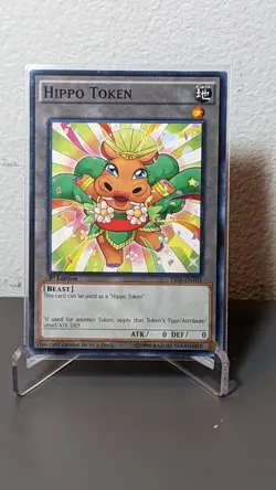 Set of 3 Hippo Token YS16-ENT01 /02 /03 YuGiOh! TCG Common 1st Edition - LP - Image 3