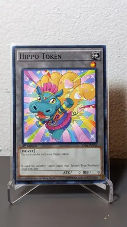 Set of 3 Hippo Token YS16-ENT01 /02 /03 YuGiOh! TCG Common 1st Edition - LP - Image 4