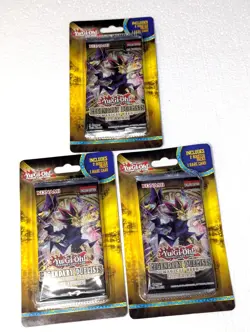 *BRAND NEW SEALED! *3X Yugioh Legendary Duelists Magical Hero 1st Edition Cards! - Image 1