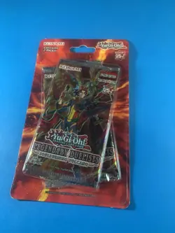 Yugioh Trading Card Game Legendary Duelists Soulburning Volcano Contains 2 Packs - Image 1