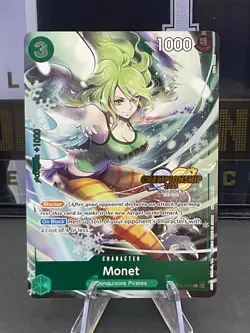 Monet OP05-036 - Championship 2024 Foil Promo - One Piece Card Game - Image 1