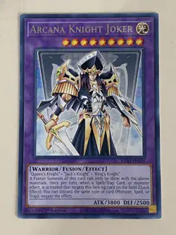 Arcana Knight Joker Extra Triump King's Queen's Jack's Fusion Set NM Free Card - Image 2