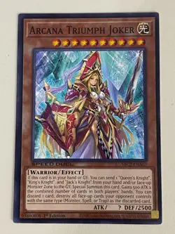 Arcana Knight Joker Extra Triump King's Queen's Jack's Fusion Set NM Free Card - Image 4