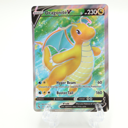 Dragonite V 076/078 - Full Art Holo Ultra Rare Card Pokemon Go TCG Card - NM/M - Image 1