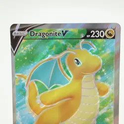 Dragonite V 076/078 - Full Art Holo Ultra Rare Card Pokemon Go TCG Card - NM/M - Image 2