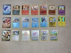 66 Card POKEMON GO Set Lot - Secret Rare V, Holos, Reverse Holos and Commons! - Image 1