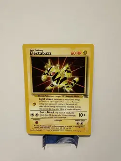 EXC Electabuzz # 2 WB Gold Stamped Black Star PROMO WOTC Rare Pokemon Card LP - Image 1