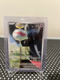 Chimecho SV06: Twilight Masquerade 179 Illustration Rare Pokemon Card T3-196 - Image 1