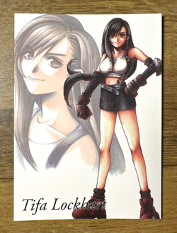 Final Fantasy VII 7 Anniversary Art Museum Card Tifa 1-003-2 Normal Variant - Image 1