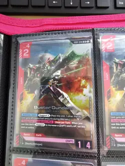 Buster Gundam - GD01-046 LR - Newtype Rising - Gundam Card Game TCG - Image 1