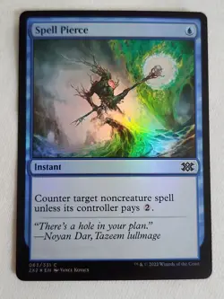 Spell Pierce #63 Double Masters 2022 Foil Magic the Gathering - Image 1
