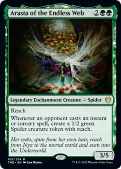 1x Arasta of the Endless Web - Foil - Theros Beyond Death - Near Mint, English - - Image 1