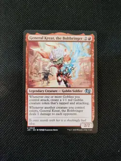 General Kreat, the Boltbringer 0048 Uncommon Foundations Jumpstart MTG Near Mint - Image 1