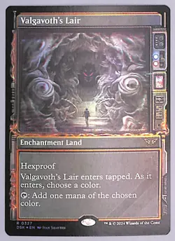 Valgavoth's Lair - Showcase - Foil - 327 - Duskmourn: House of Horror (DSK) MTG - Image 1