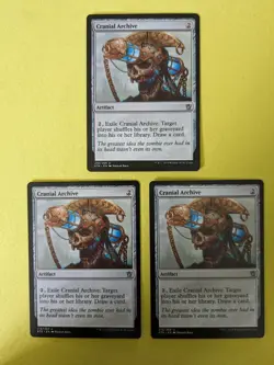 Cranial Archive - Khans Of Tarkir - MTG (Set of 3) - Image 1