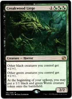 CREAKWOOD LIEGE 191 MAGIC: THE GATHERING DOUBLE MASTERS 2022 (2X2) RARE - Image 1