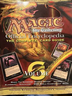 Set Of 3 Used Condition Magic The Gathering Official Encyclopedia’s - Image 3