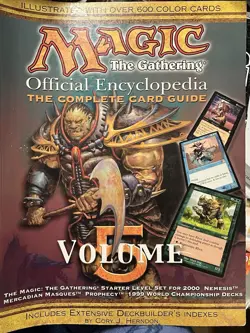 Set Of 3 Used Condition Magic The Gathering Official Encyclopedia’s - Image 4