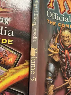 Set Of 3 Used Condition Magic The Gathering Official Encyclopedia’s - Image 5