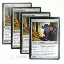 Infiltration Lens x4 Playset 4x MTG Magic the Gathering Scars of Mirrodin SOM - Image 1
