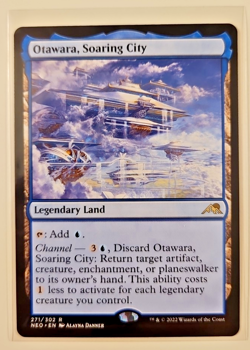 Otawara, Soaring City (271/572) Regular Rare MTG Kamigawa: Neon Dynasty MN - Image 1