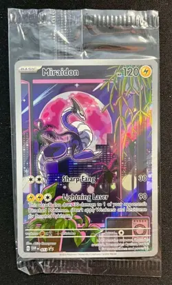 Pokemon TCG Miraidon SVP 013 Black Star Promo Scarlet & Violet ETB Sealed - Image 1