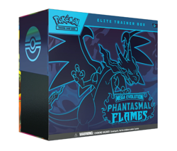 Pokemon TCG Mega Evolution Phantasmal Flames Elite Trainer Box ETB PRESALE - Image 1
