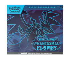 Pokemon TCG Mega Evolution Phantasmal Flames Elite Trainer Box ETB PRESALE - Image 2