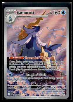 Samurott - SV: White Flare 107/086 NM Pokemon TCG | Buy 10 Get 10 Free - Image 1