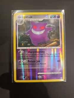 Pokemon TCG Gengar 17/99 Reverse Holo Platinum Arceus Rare NM - Image 1
