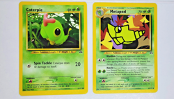 Vintage Pokemon Evolution Lot (3) *NM* - Neo Discovery - Butterfree, Metapod - Image 3