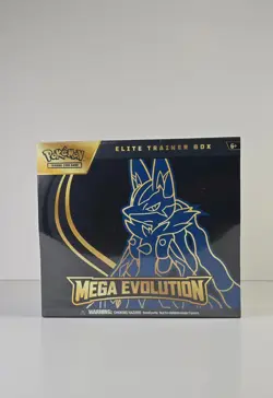 Mega Evolution Elite Trainer Box Pokemon TCG - Mega Lucario New/Factory Sealed - Image 1