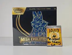 Mega Evolution Elite Trainer Box Pokemon TCG - Mega Lucario New/Factory Sealed - Image 2