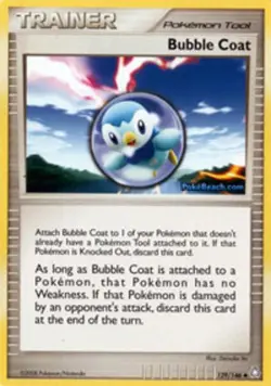 Bubble Coat - 129/146 - Uncommon PL/MP, English Pokemon Legends Awakened - Image 1